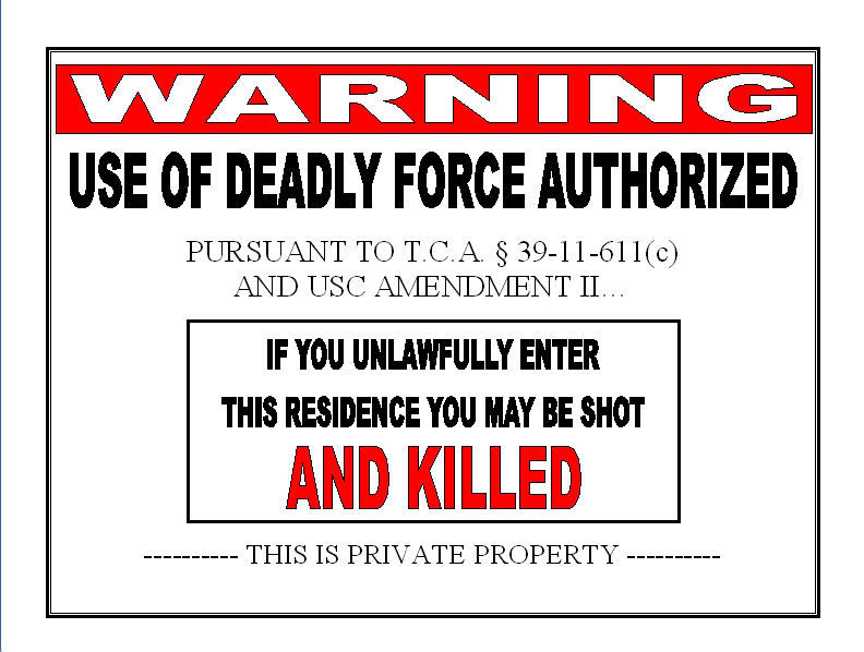 Deadly force
