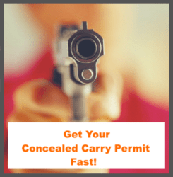 Get Your Concealed Carry Permit Fast