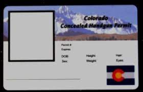 the colorado concealed carry permit